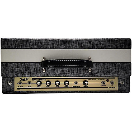 Open-Box Supro 1695T Black Magick 25W 1x12 Tube Guitar Combo Amp Condition 1 - Mint - musicians--Friend