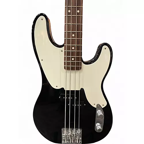 Used Fender Mike Dirnt Signature Precision Bass Black Electric Bass Guitar Black - musicians--Friend