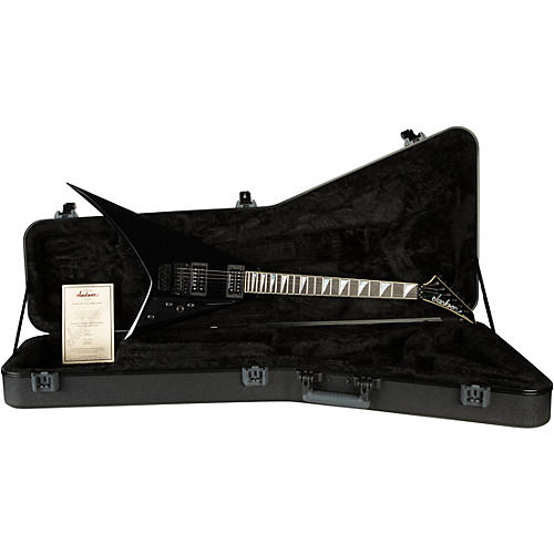 Jackson USA RR1 Randy Rhoads Select Series Electric Guitar Snow White Pearl with Black Pinstripes - musicians--Friend
