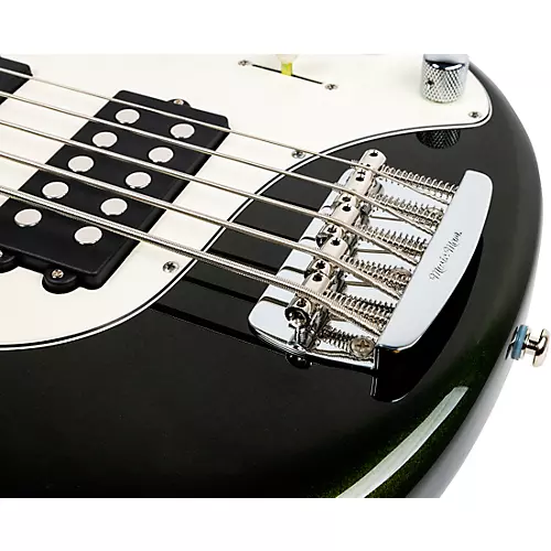 Ernie Ball Music Man StingRay Special 5 HH 5-String Bass Guitar Translucent Oxblood