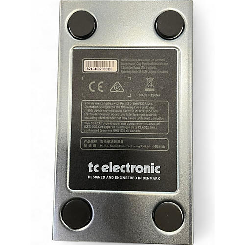 Used TC Electronic Thunderstorm Flanger Effect Pedal