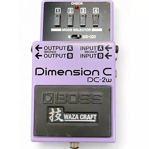 Used BOSS Dimension C DC-2W Effect Pedal