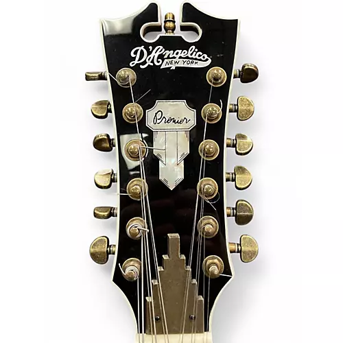 Used D'Angelico premier fulton Brown Sunburst 12 String Acoustic Electric Guitar Brown Sunburst