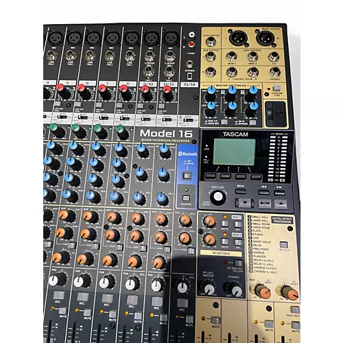 Used TASCAM MODEL16 Line Mixer