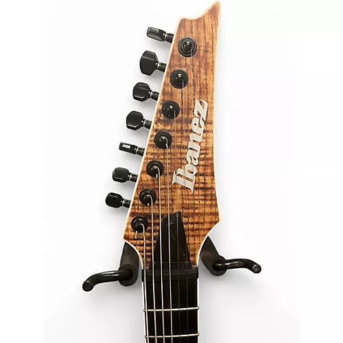 Used Ibanez RGAIX7U-ABS Iron Label ASH Solid Body Electric Guitar ASH
