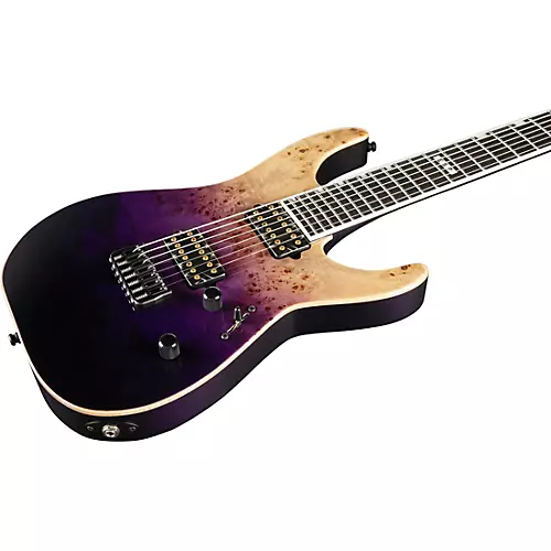 ESP E-II M-II 7 NT Electric Guitar See-Thru Purple