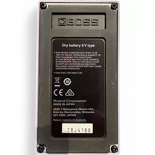 Used BOSS Dimension C DC-2W Effect Pedal