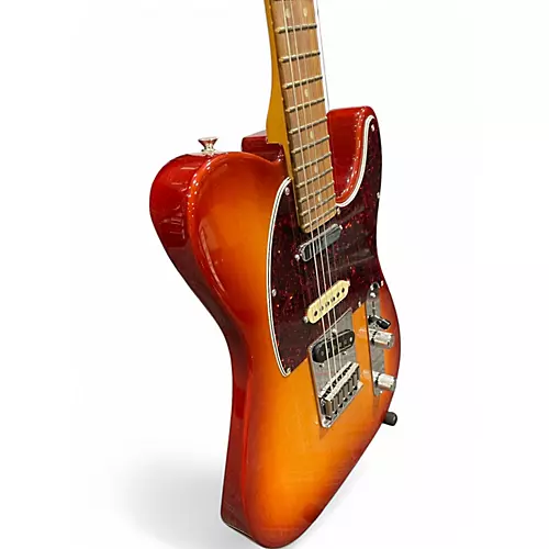 Used Fender Player Plus Nashville Telecaster Cherry Sunburst Solid Body Electric Guitar Cherry Sunburst