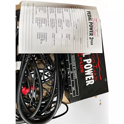 Used Voodoo Lab Pedal Power 2+ Power Supply