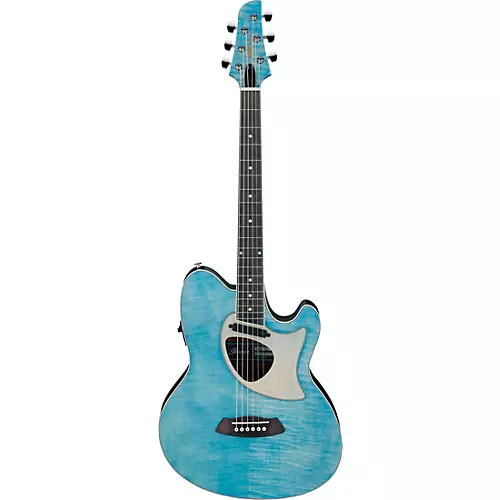 Ibanez TCM50FM Talman Acoustic-Electric Guitar Denim Blue