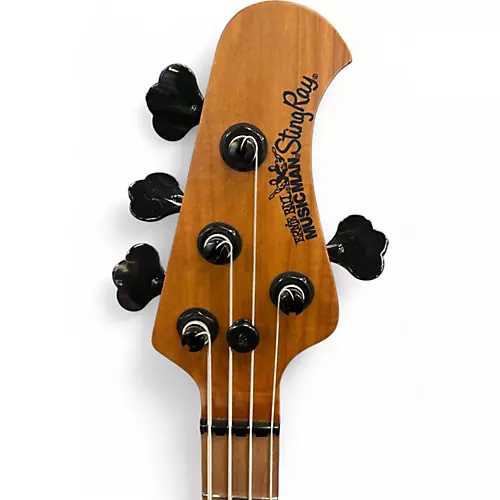 Used Ernie Ball Music Man StingRay Special H EMERALD IRIS Electric Bass Guitar EMERALD IRIS