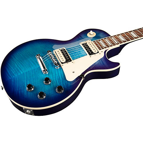 Gibson Les Paul Traditional Pro V AAA Flame Top Electric Guitar Ocean Water Perimeter