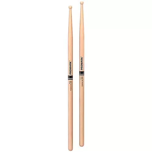 Promark Finesse Maple Long Round Tip Drum Stick 2B Wood