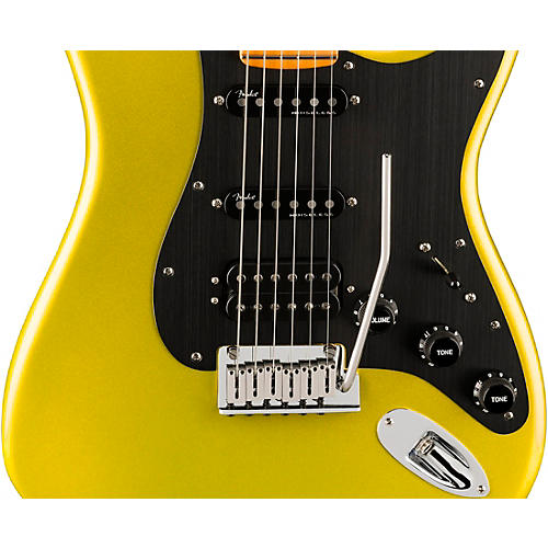 Fender American Ultra II Stratocaster HSS Maple Fingerboard Electric Guitar Sinister Red