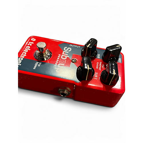 Used TC Electronic Sub N Up Octaver Effect Pedal