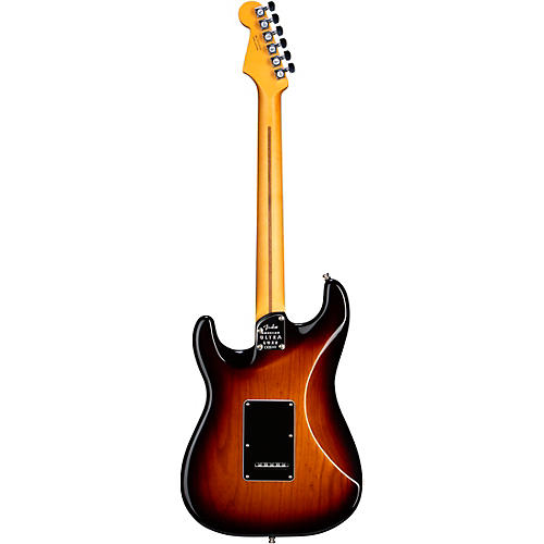 Fender American Ultra Luxe Stratocaster Maple Fingerboard Electric Guitar Plasma Red Burst