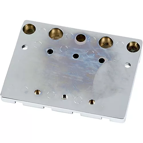 Fender HiMass 4-String Bass Bridge Assembly With Zinc Saddles Chrome