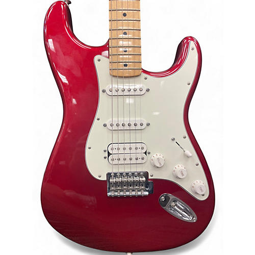 Used Fender Player Series HSS Candy Apple Red Solid Body Electric Guitar Candy Apple Red