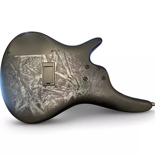 Used 2024 Ibanez SR300EDX Black Ice Frozen Matte Electric Bass Guitar Black Ice Frozen Matte