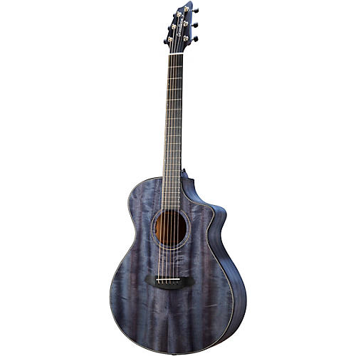 Breedlove Oregon Concert Myrtlewood Cutaway Acoustic-Electric Guitar Stormy Night