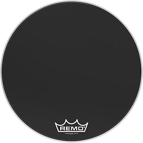 Remo Powermax Ebony Crimplock Bass Drum Head 20 in.