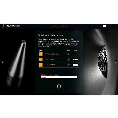 Neumann MA 1 Monitor Alignment Microphone and Calibration System Black