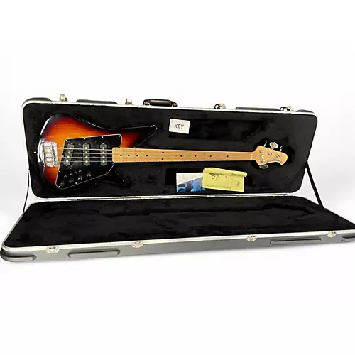 Used Ernie Ball Music Man Big Al 4 String SSS 2 Tone Sunburst Electric Bass Guitar 2 Tone Sunburst