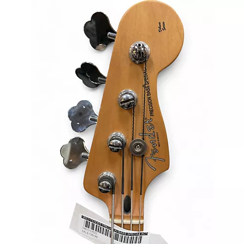 Used Fender Precision Bass Special Active BLACK Electric Bass Guitar BLACK