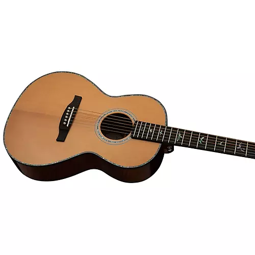 PRS SE P50E Sitka Spruce-Maple Parlor Acoustic-Electric Guitar Natural