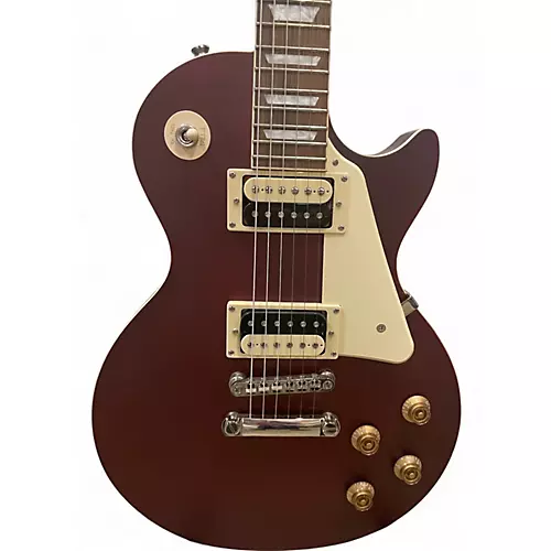 Used Epiphone Les Paul Traditional Pro IV worn wine red Solid Body Electric Guitar worn wine red