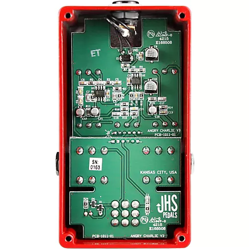 JHS Pedals Angry Charlie V3 Overdrive Guitar Effects Pedal