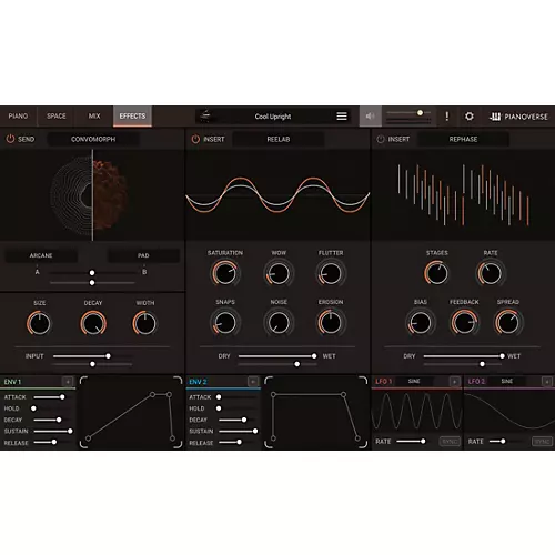 IK Multimedia Pianoverse MAX Virtual Instrument Plug-in