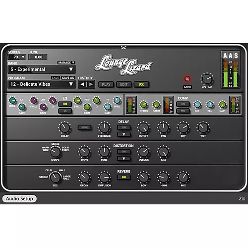 Applied Acoustics Systems Lounge Lizard EP-4 Electric Piano Virtual Instrument