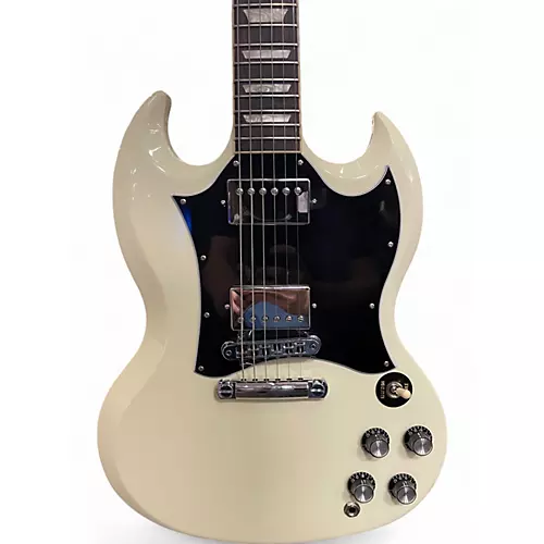 Used 2024 Gibson SG White Solid Body Electric Guitar White