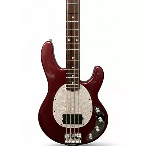 Used Ernie Ball Music Man StingRay Special H Purple Electric Bass Guitar Purple