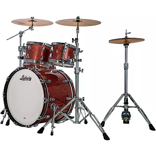 Ludwig Classic Oak 4-Piece Studio Shell Pack With 22