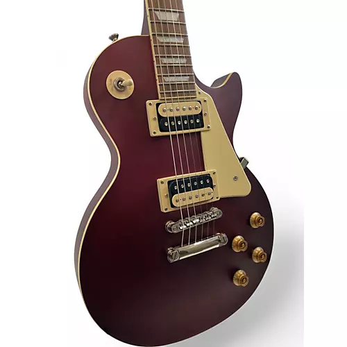 Used Epiphone Les Paul Traditional Pro IV wine red Solid Body Electric Guitar wine red
