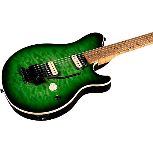 Ernie Ball Music Man Axis Quilt Top Electric Guitar Macha