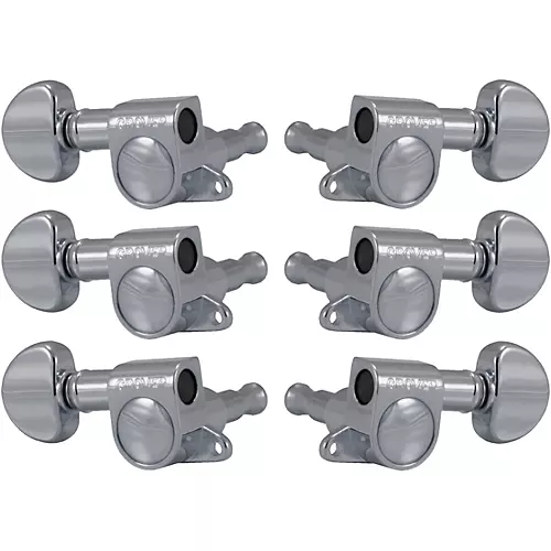 Grover Mini Rotomatics 205 Series Tuning Machines Nickel 6-in-line