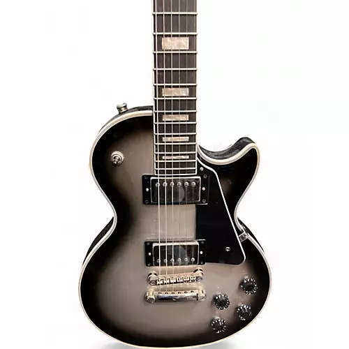 Used Epiphone Les Paul Custom Silverburst Solid Body Electric Guitar Silverburst