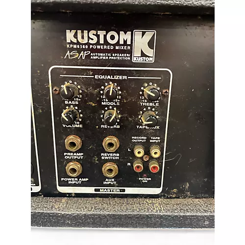 Used Kustom PA KPM6160A Powered Mixer