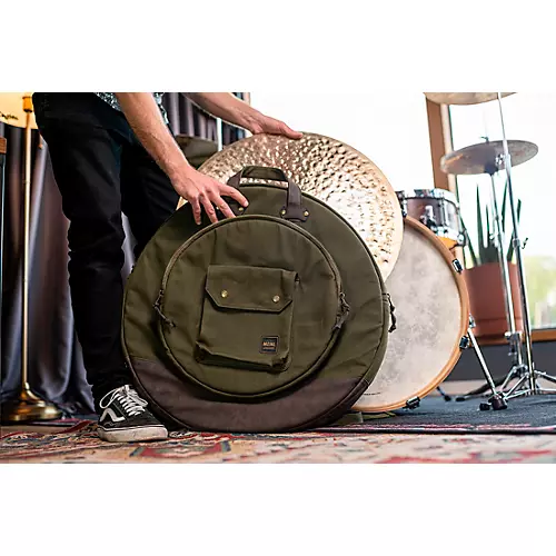 MEINL Waxed Canvas Cymbal Bag 22 in. Black