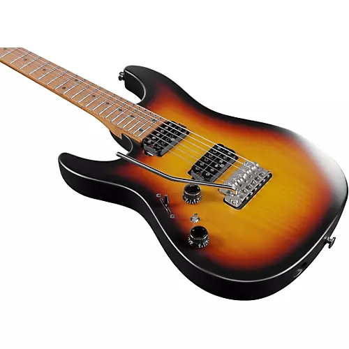 Ibanez Prestige AZ2402L Left-Handed Electric Guitar Tri Fade Burst Flat