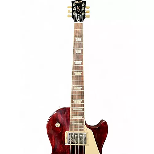 Used Gibson Les Paul Studio Red Solid Body Electric Guitar Red