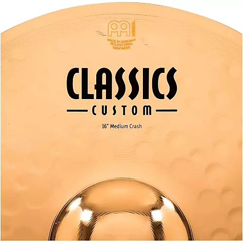 MEINL Classics Custom Medium Crash - Brilliant 18 in.