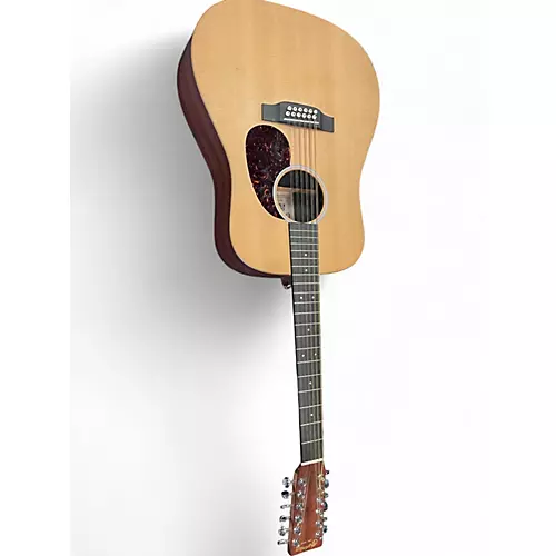 Used Martin Custom X Series 12 String Natural 12 String Acoustic Electric Guitar Natural