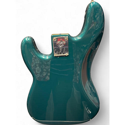Used Fender Player Precision Bass Ocean Turquoise Electric Bass Guitar Ocean Turquoise