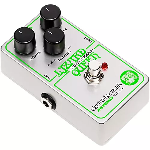 Electro-Harmonix Lizard Queen Octave Fuzz Effects Pedal White