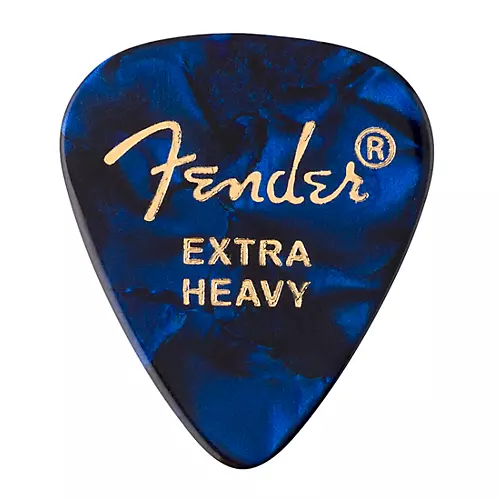 Fender 351 Premium Celluloid Guitar Picks 12-Pack Purple Moto X-Heavy