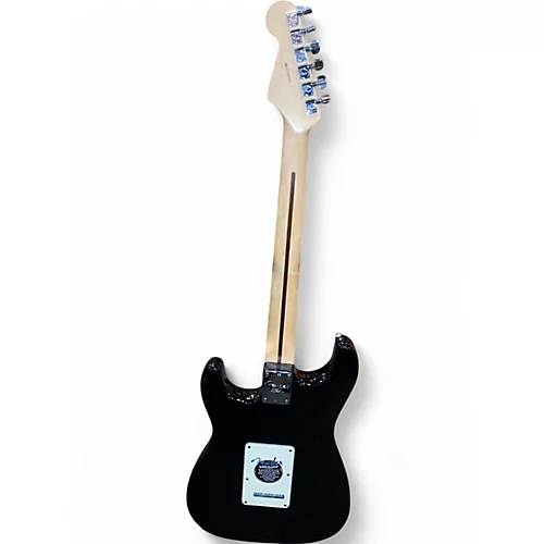 Used Fender American Standard Stratocaster Black Solid Body Electric Guitar Black